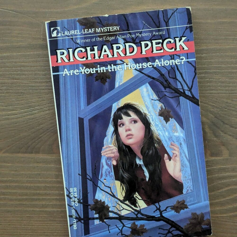 Are YOU in the HOUSE ALONE? Vintage Teen Thriller Bestseller by Richard Peck